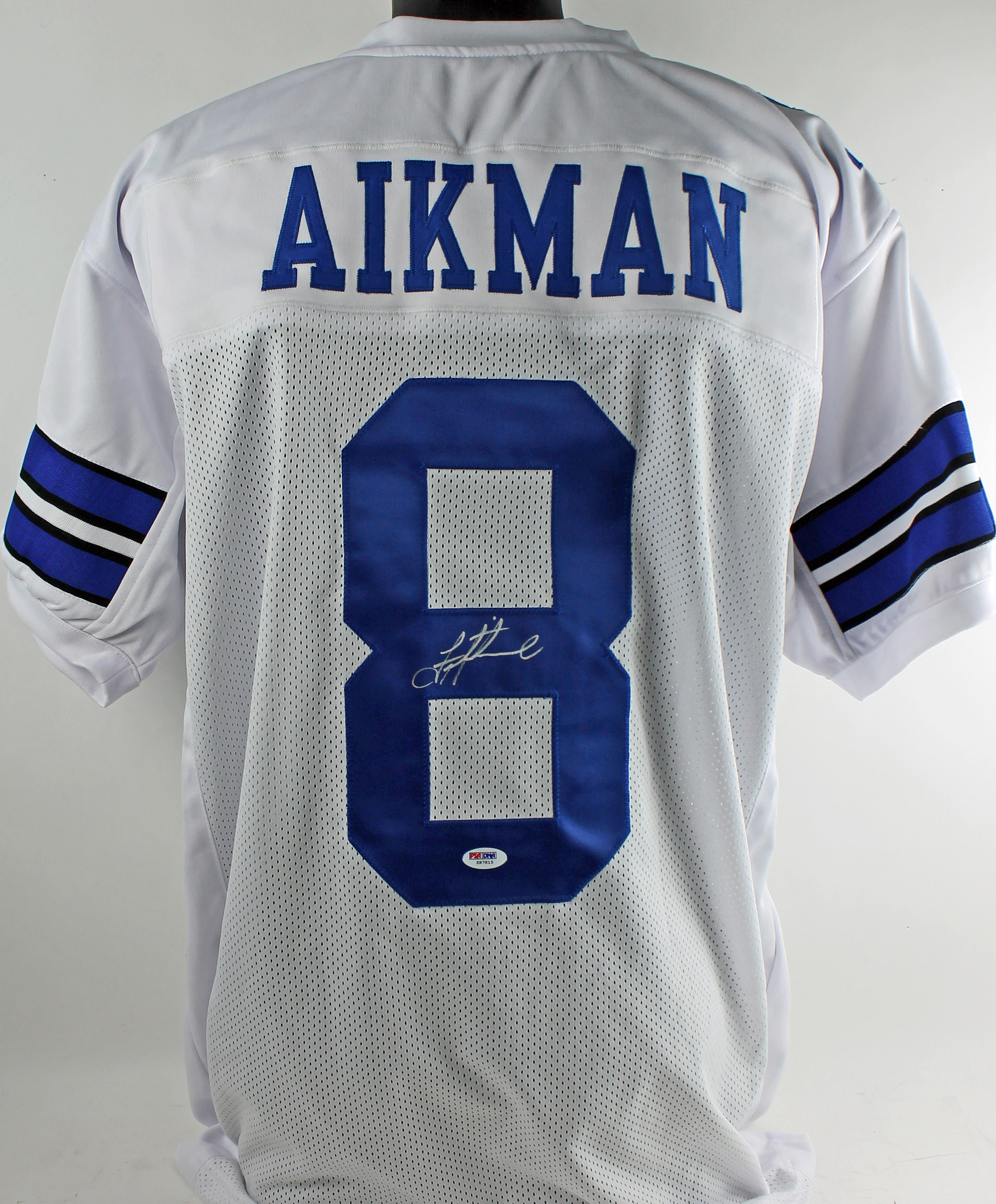 Cowboys Troy Aikman Authentic Signed White Jersey Autographed PSA/DNA | eBay