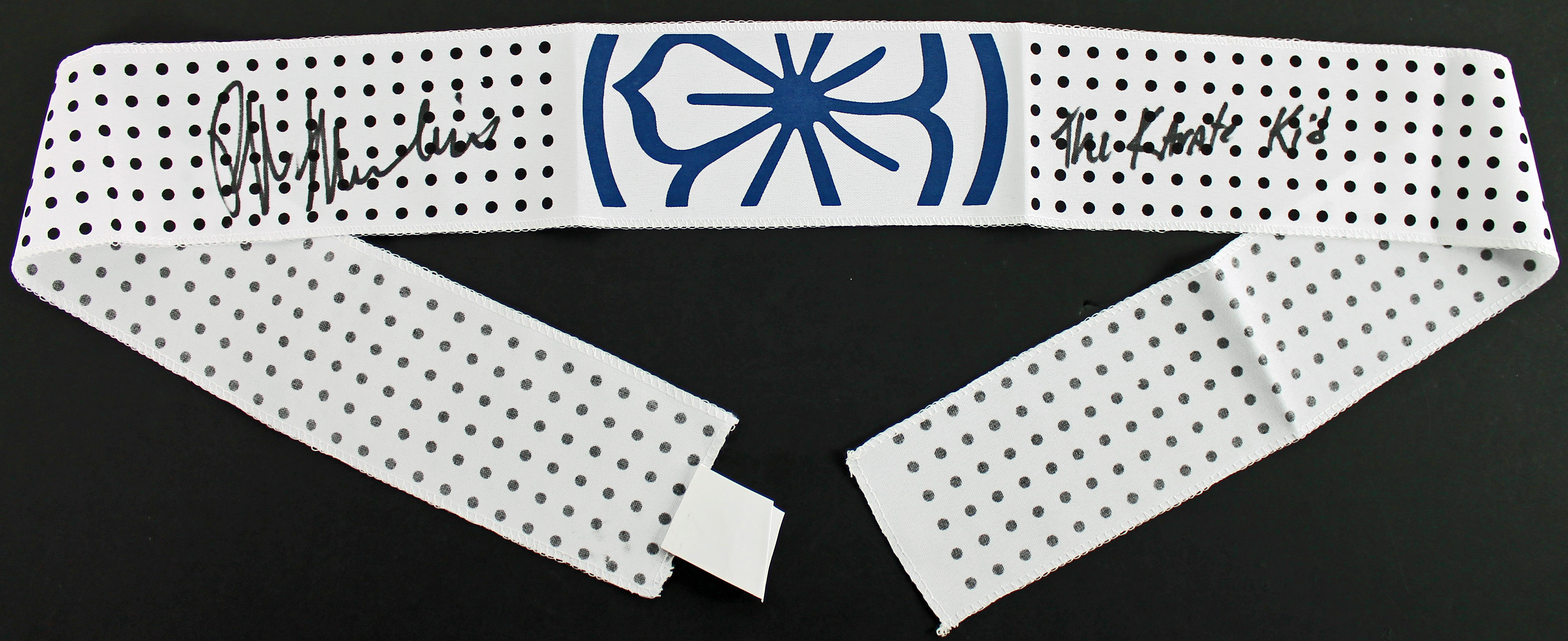 Ralph Macchio "The Karate Kid" Authentic Signed Daniel Larusso Headband