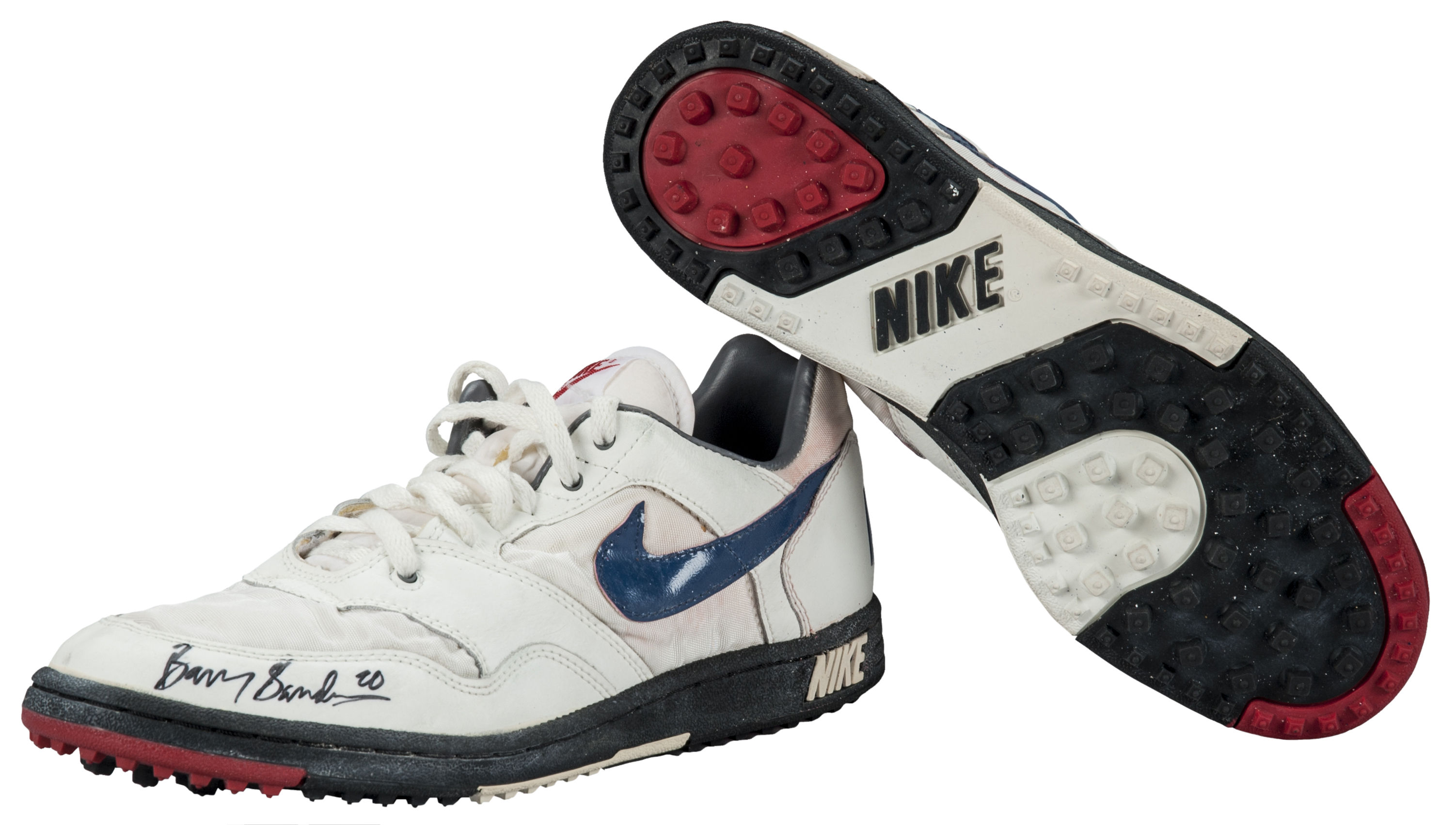 Lions Barry Sanders Signed Game Used 1995 Pro Bowl Turf